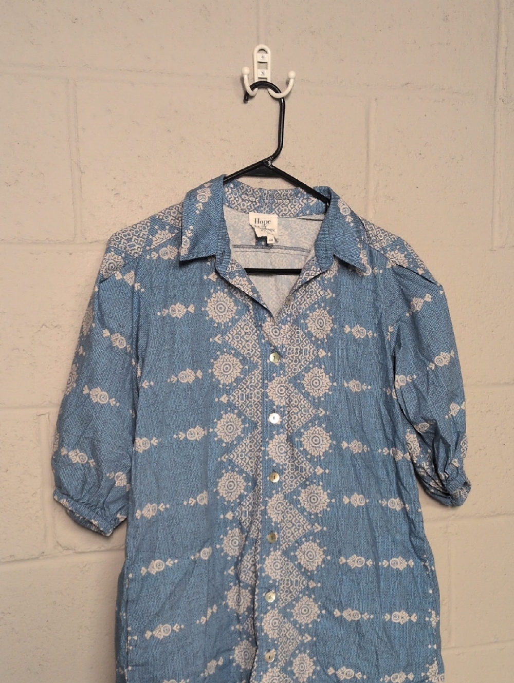 Hope for Flowers Tracy Reese Mini Shirt Dress XS Sustainable Chic - Picture 6 of 10